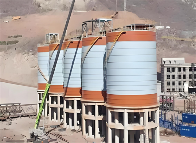 上林高架钢板仓